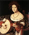 Player Canvas Paintings - The Lute Player